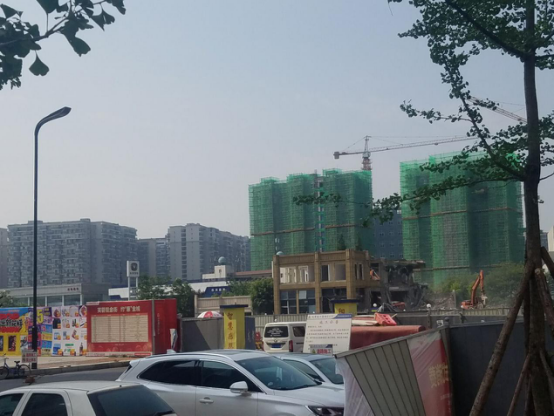 荒废拆迁中的民营博物馆